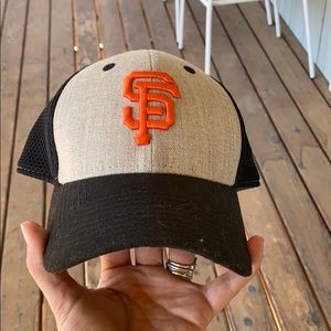SF giants baseball hat